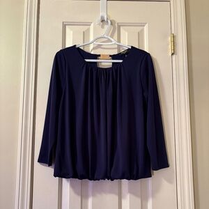 Nine West Jeans Size Medium Navy Elliot Top